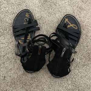 Sam Edelman black strappy Sandals